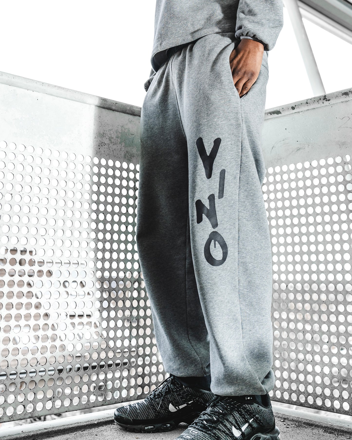 Concrete Grey Sweatpants - GVODT